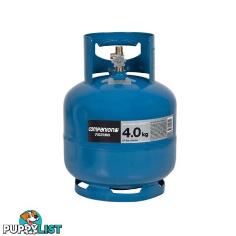 Companion LP Gas Cylinder 4kg 3/8 