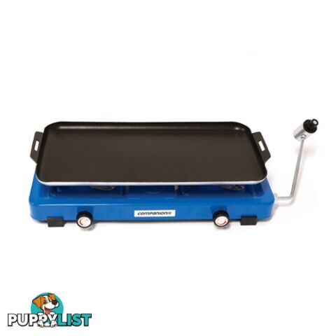 Companion 2 Burner Propane Stove Hotplate 