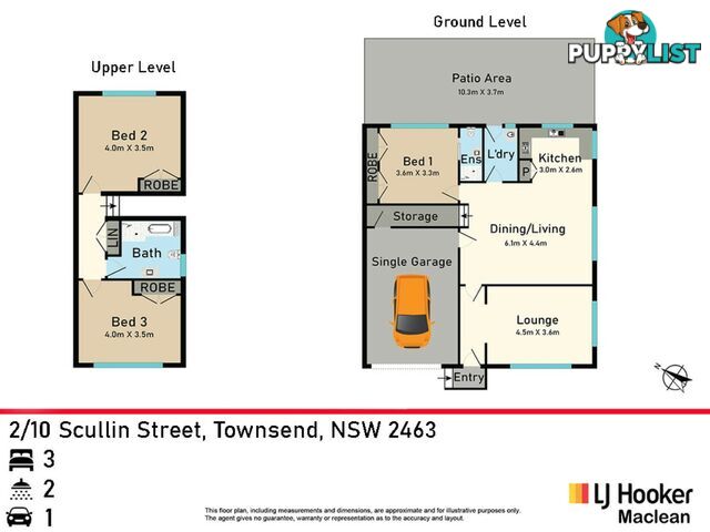 2/10 Scullin Street TOWNSEND NSW 2463