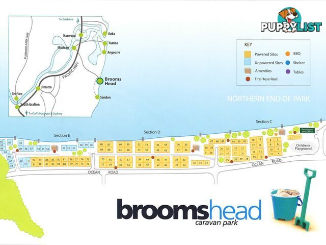 62 Brooms Head Caravan Park BROOMS HEAD NSW 2463