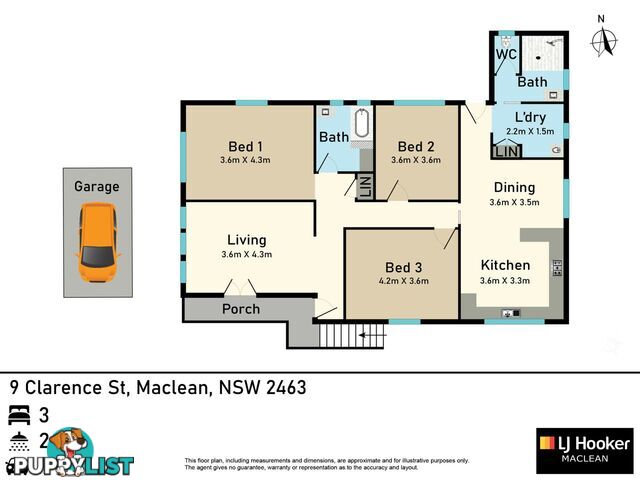 9 Clarence Street MACLEAN NSW 2463