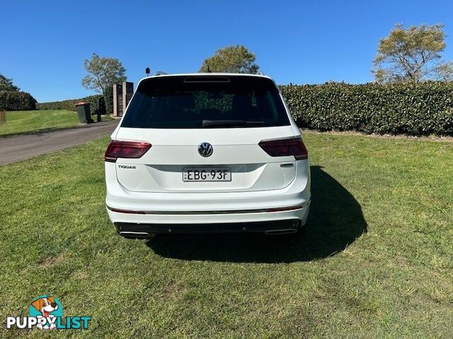 2019 Volkswagen Tiguan 162TSI R-LINE 2.0L T/P 7SPD DSG WAGON 4WD R SUV Automatic