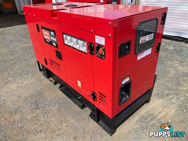 Unused 2023 Silenced 15kVA Single Phase Generator