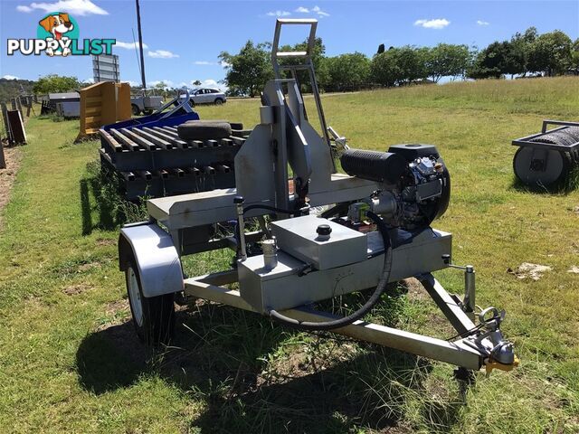 Fabricated Log Splitter