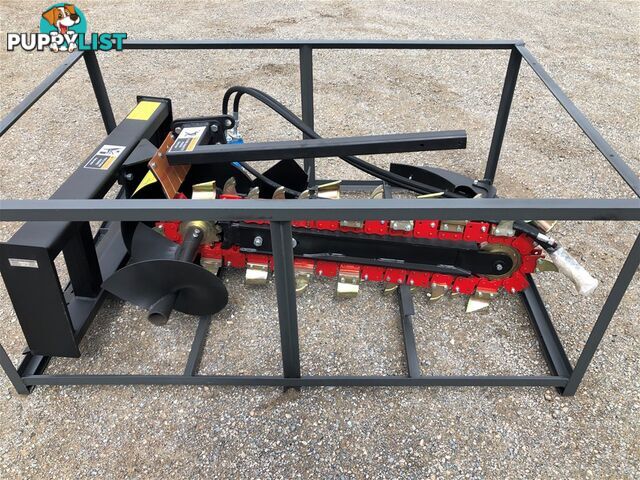 2022 Unused Trencher Attachment for Skid Steer Loader