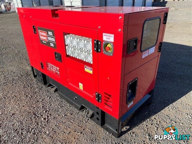 Unused Silenced 25kVA Generator