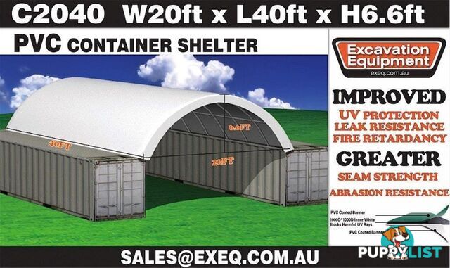 Unused 2023 Heavy duty 40ft Container Shelter