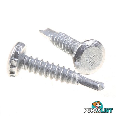 Pack of 250 x POWERS Self Drilling Metal Screws 28mm x 5.5mm w/ Low Head St