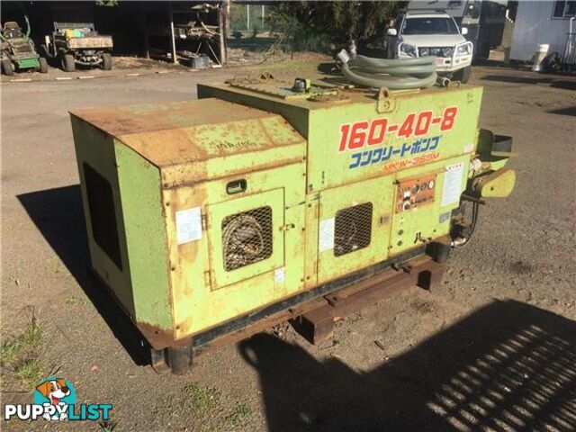 Concrete pump, Symtec, model MKW-35SM