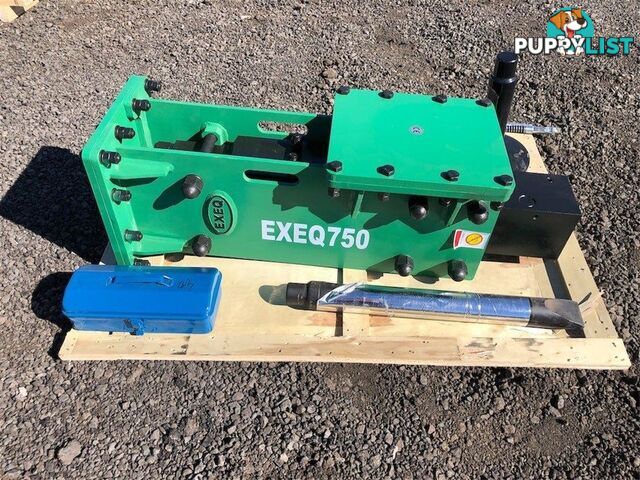 Unused 2023 Hydraulic Skid Steer / Excavator Post Driver