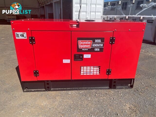 2023 Unused Silenced 15kVA Generator