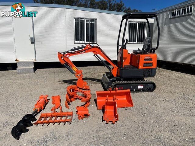 2022 Kobolt KX15 Mini Excavator Package