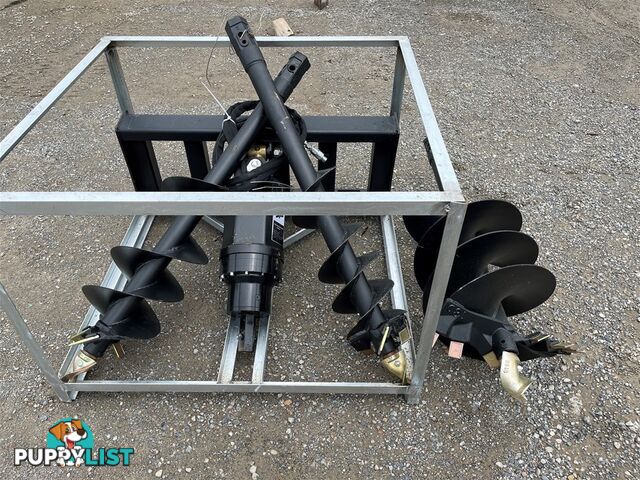 Unused 2022 Auger Attachment Set - To Suit Skid Steer