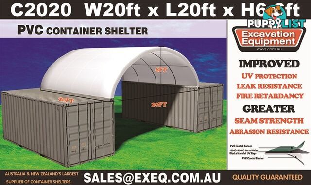 Unused Heavy duty 20ft Container Shelter