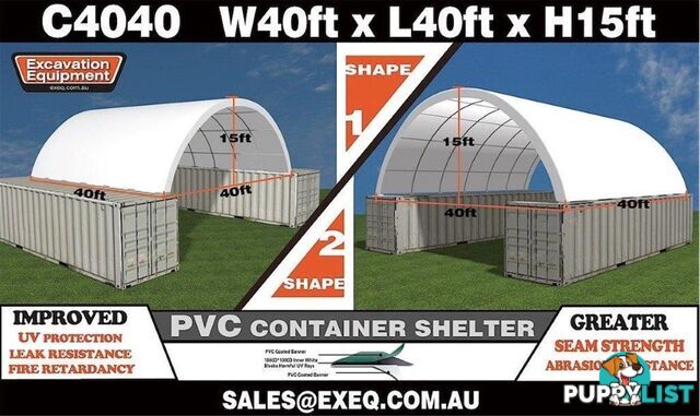 2023 Unused Heavy duty 40ft Container Shelter