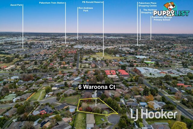 6 Waroona Court PAKENHAM VIC 3810