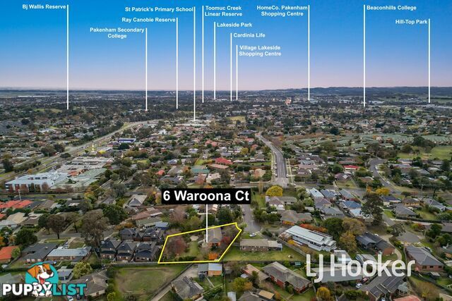 6 Waroona Court PAKENHAM VIC 3810