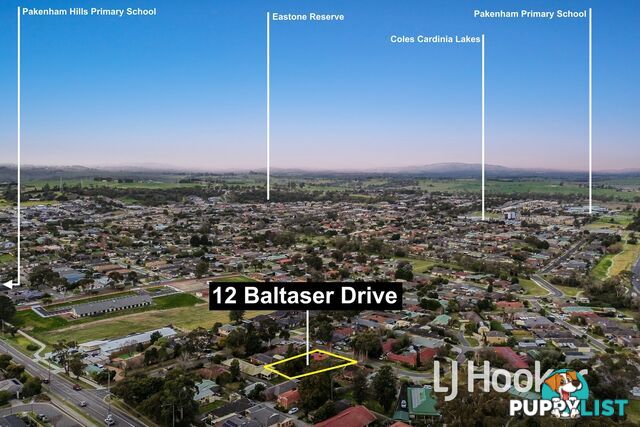 12 Baltaser Drive PAKENHAM VIC 3810