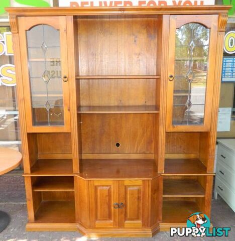 Huge Solid Wood Wall TV Display Unit !!!