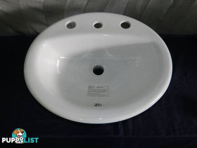 Seima Ceramic Hand Basin with tap and faucet cutouts !!!