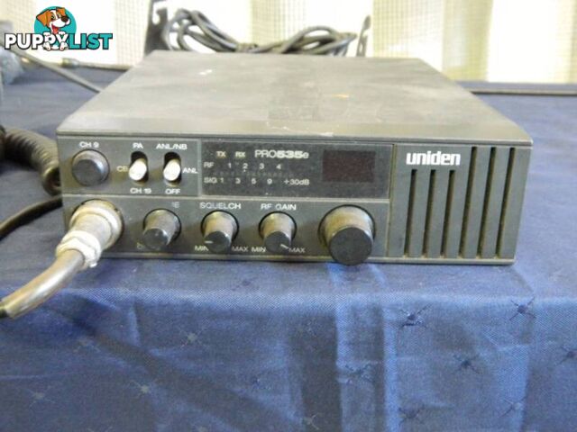 Uniden Pro 535e 27MHz AM CB Radio !!!