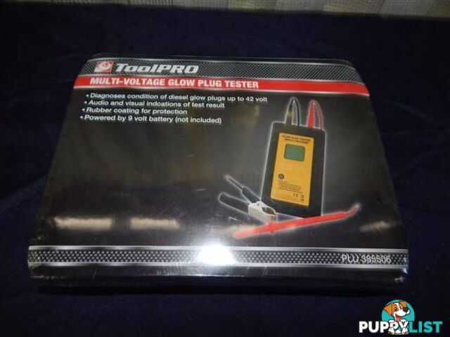 Brand New ToolPro Multi Voltage Glow Plug Tester !!!