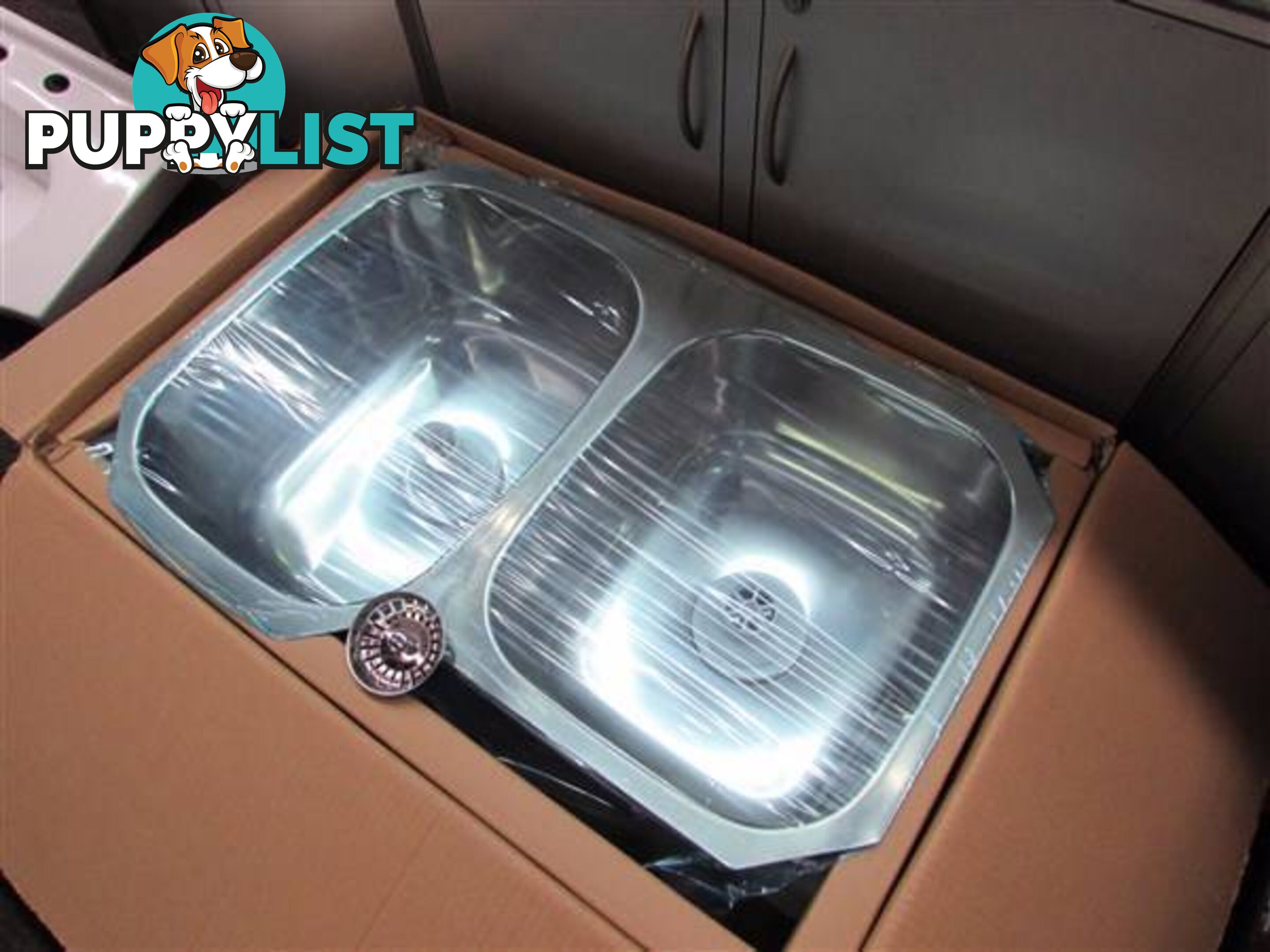 Brand New In Box Undermount Stainless Steel Double Bowl Sink !!!