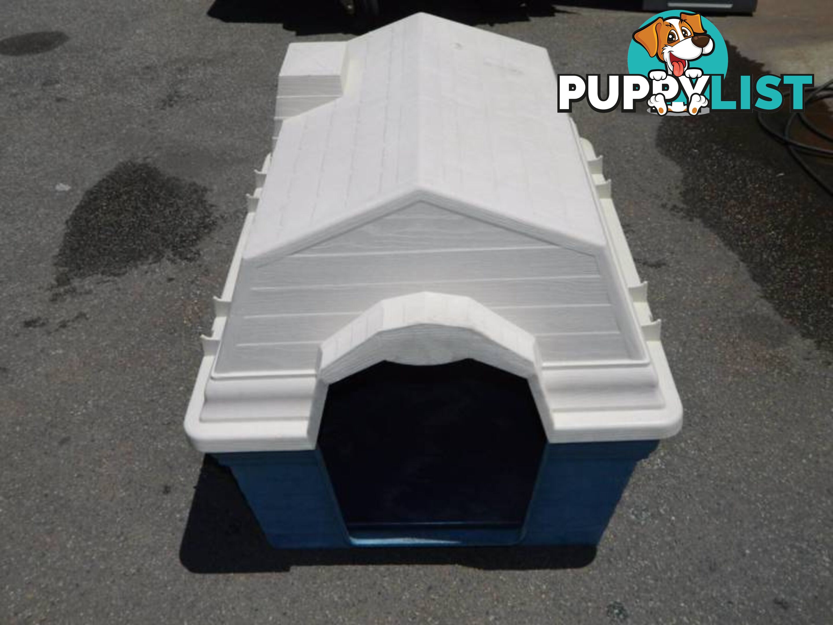 Sturdy Plastic Dog Kennel