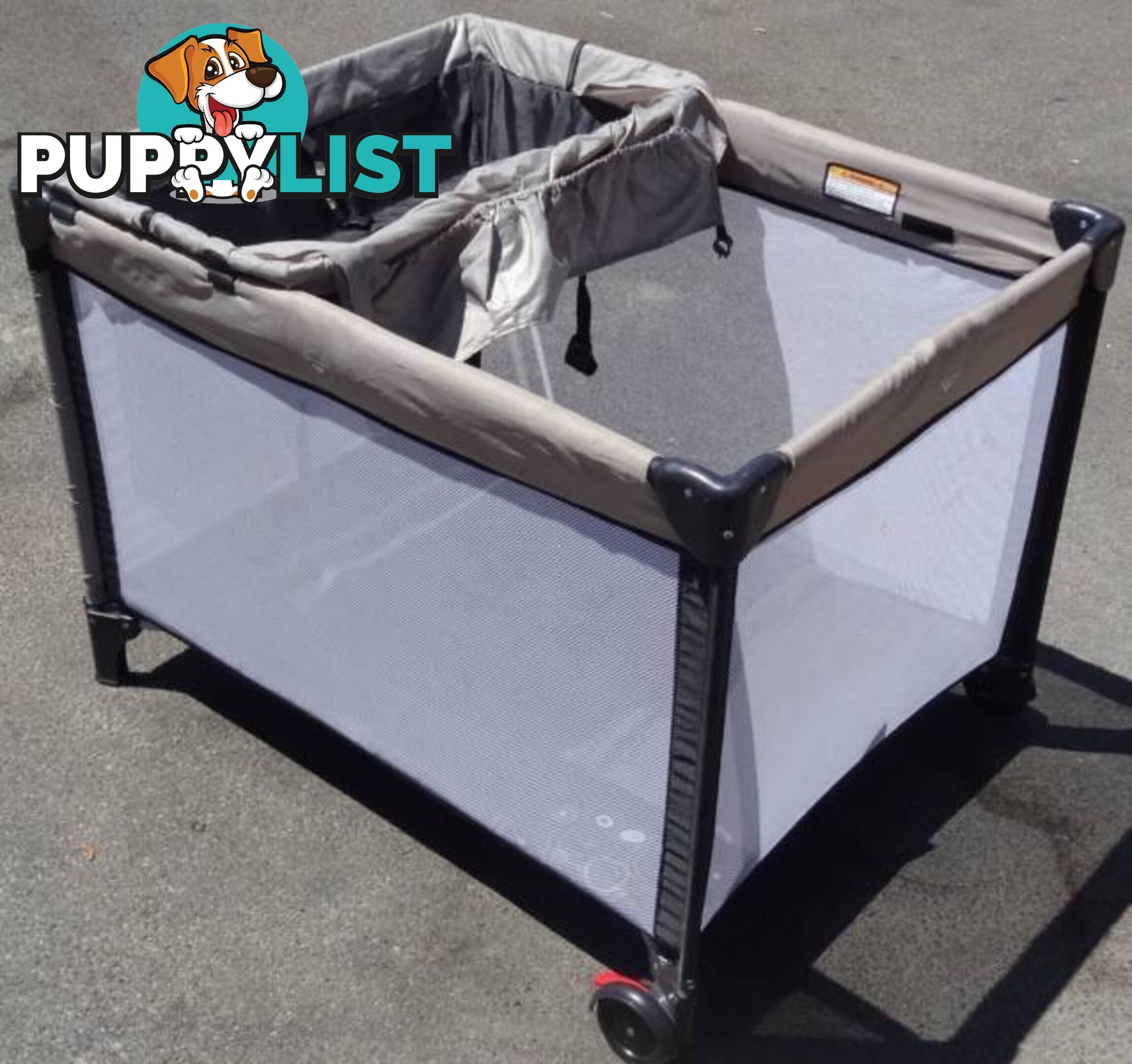 Babylove Portable Baby Cot Excellent Condition