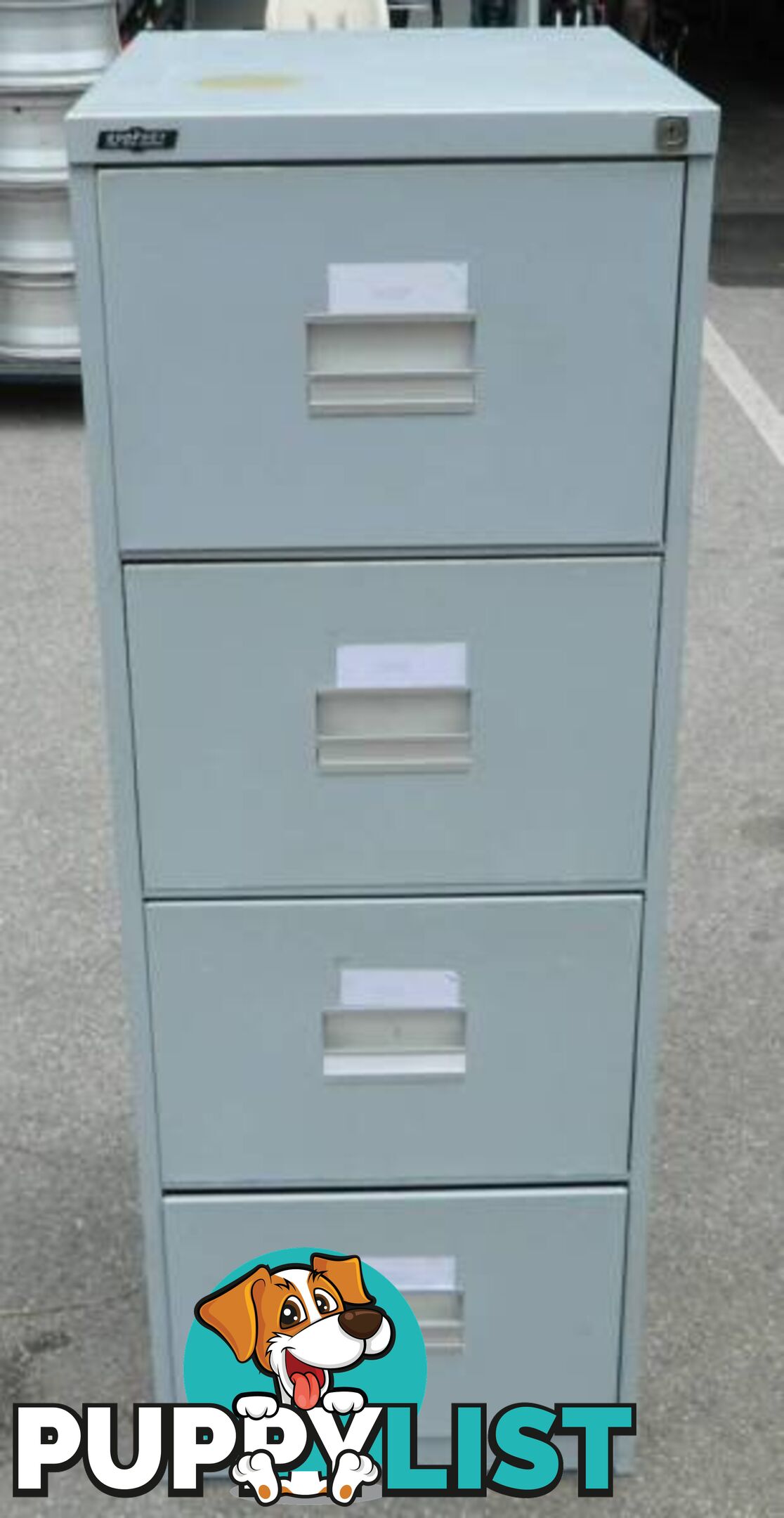 Solid 4 Drawer Office Filing Cabinet !!!