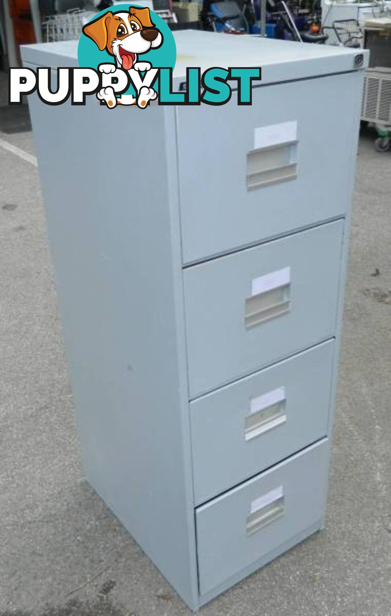 Solid 4 Drawer Office Filing Cabinet !!!