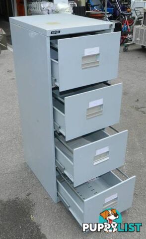 Solid 4 Drawer Office Filing Cabinet !!!