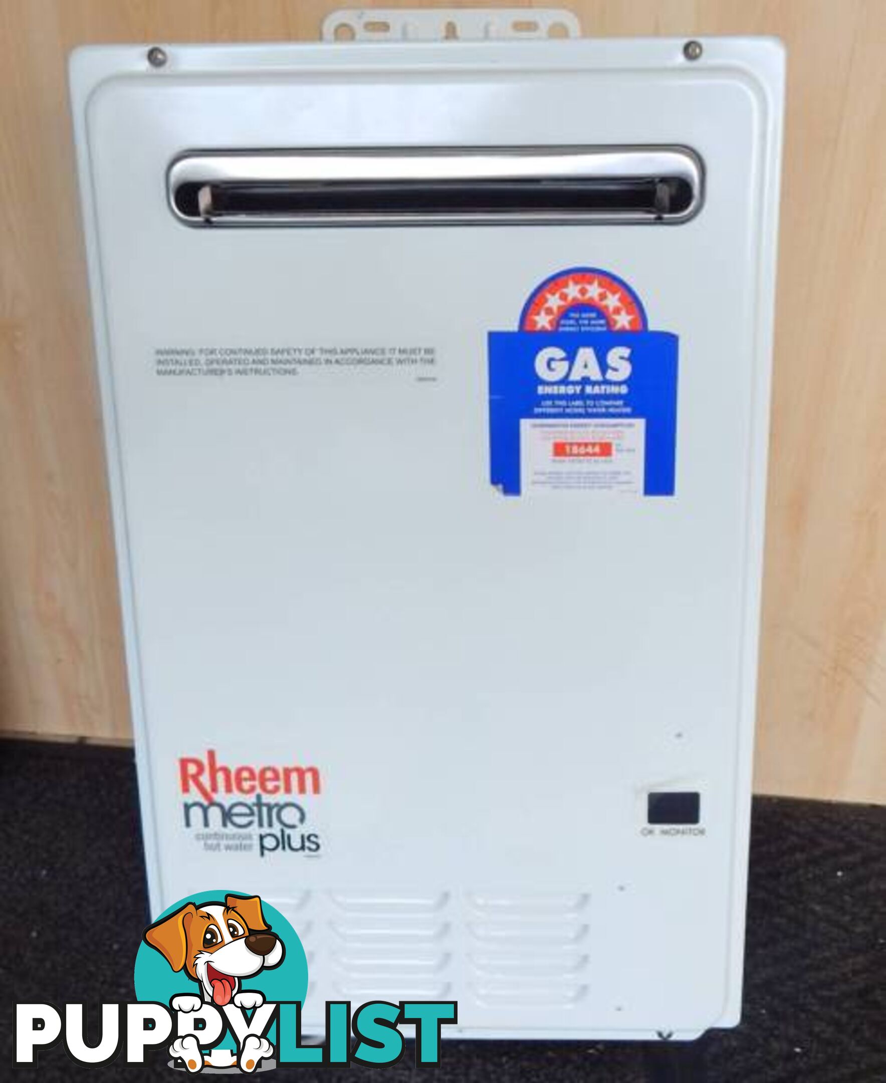 Rheem Metro Plus Gas Hot Water System