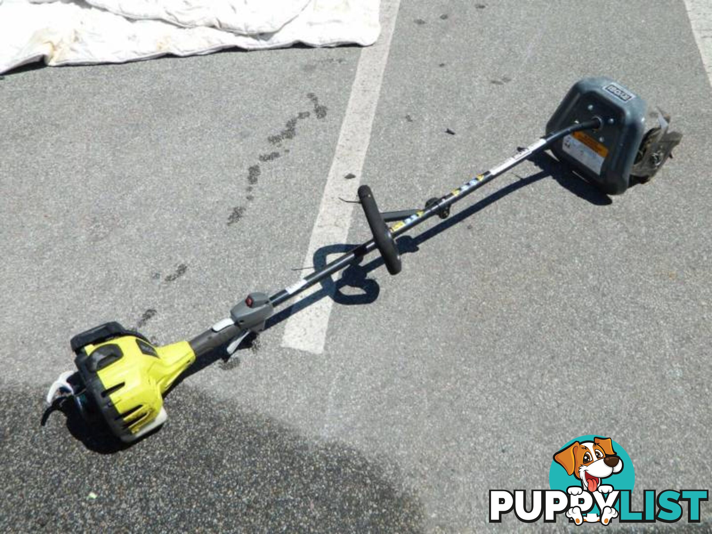 Ryobi 25.4cc Petrol Line Trimmer with Rotary Hoe Attachment