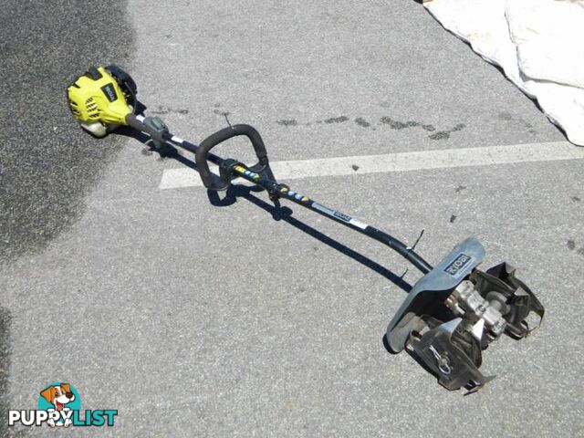 Ryobi 25.4cc Petrol Line Trimmer with Rotary Hoe Attachment