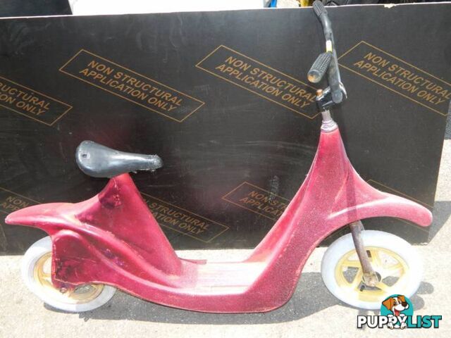 Vintage Retro Fiberglass Scooter