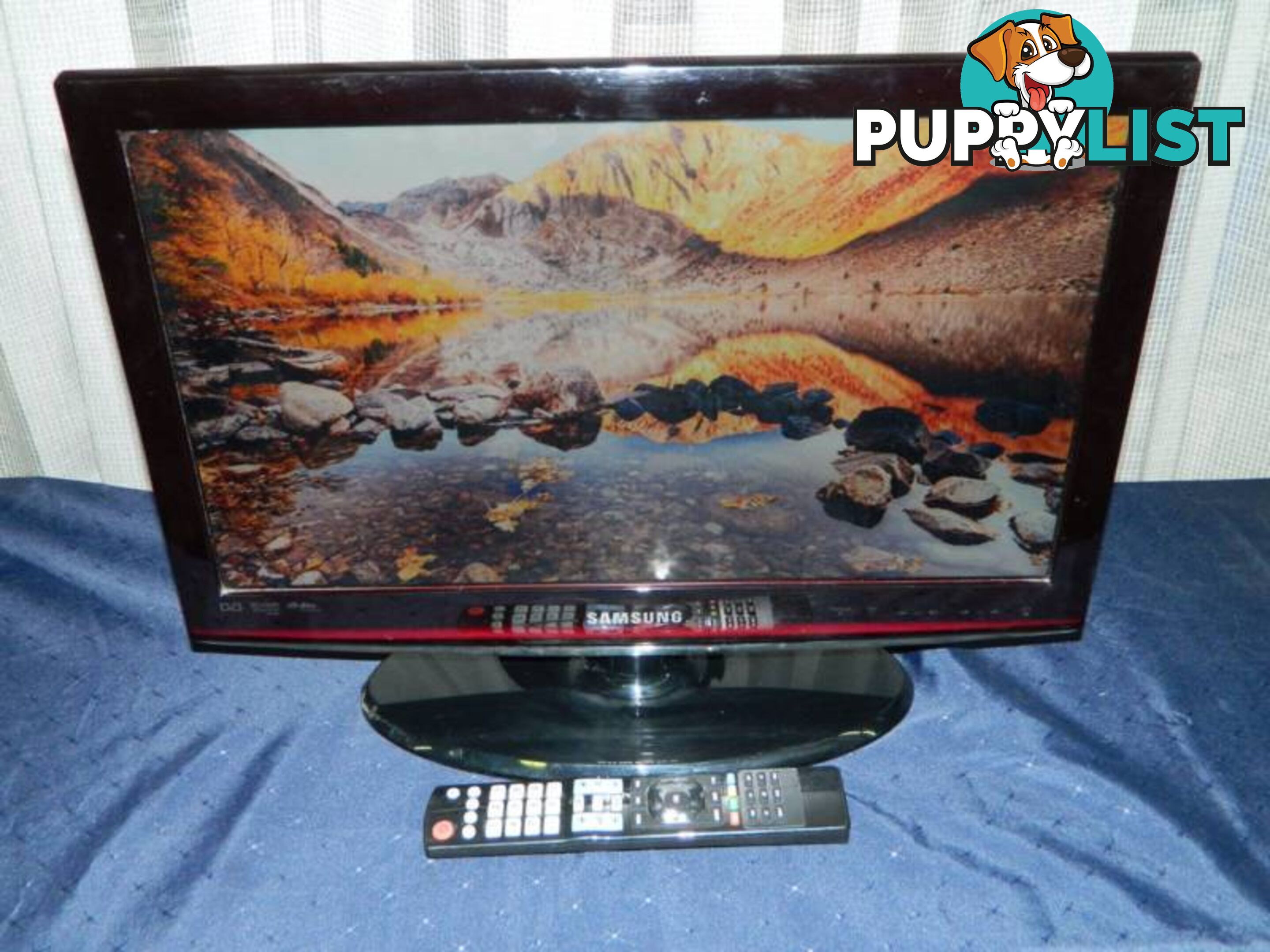 Samsung la22c450e1d 22" LCD TV with remote