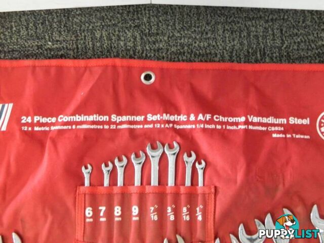 TTI 24 Piece Metric & AF Combination Spanner Set !!!