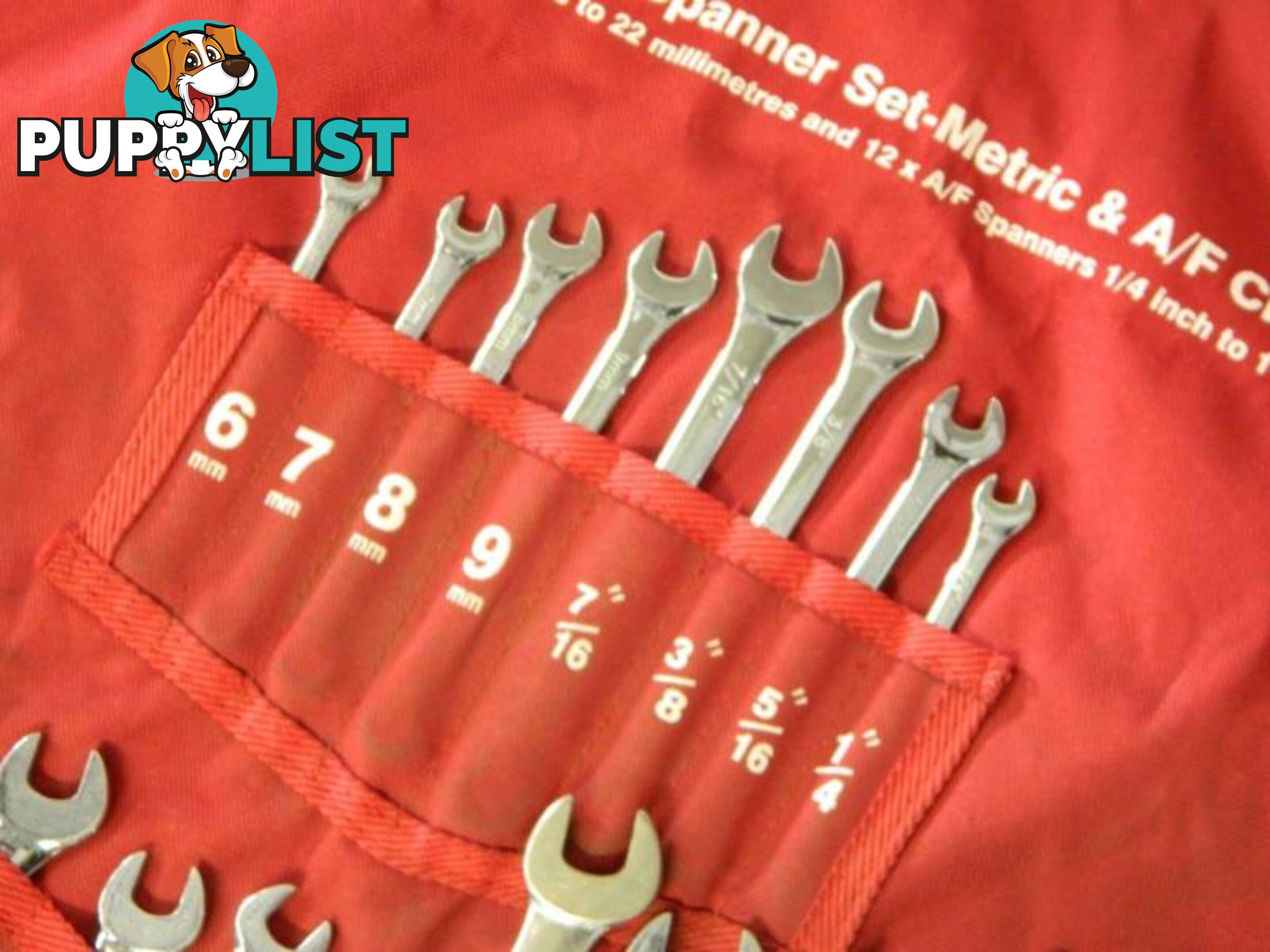 TTI 24 Piece Metric & AF Combination Spanner Set !!!