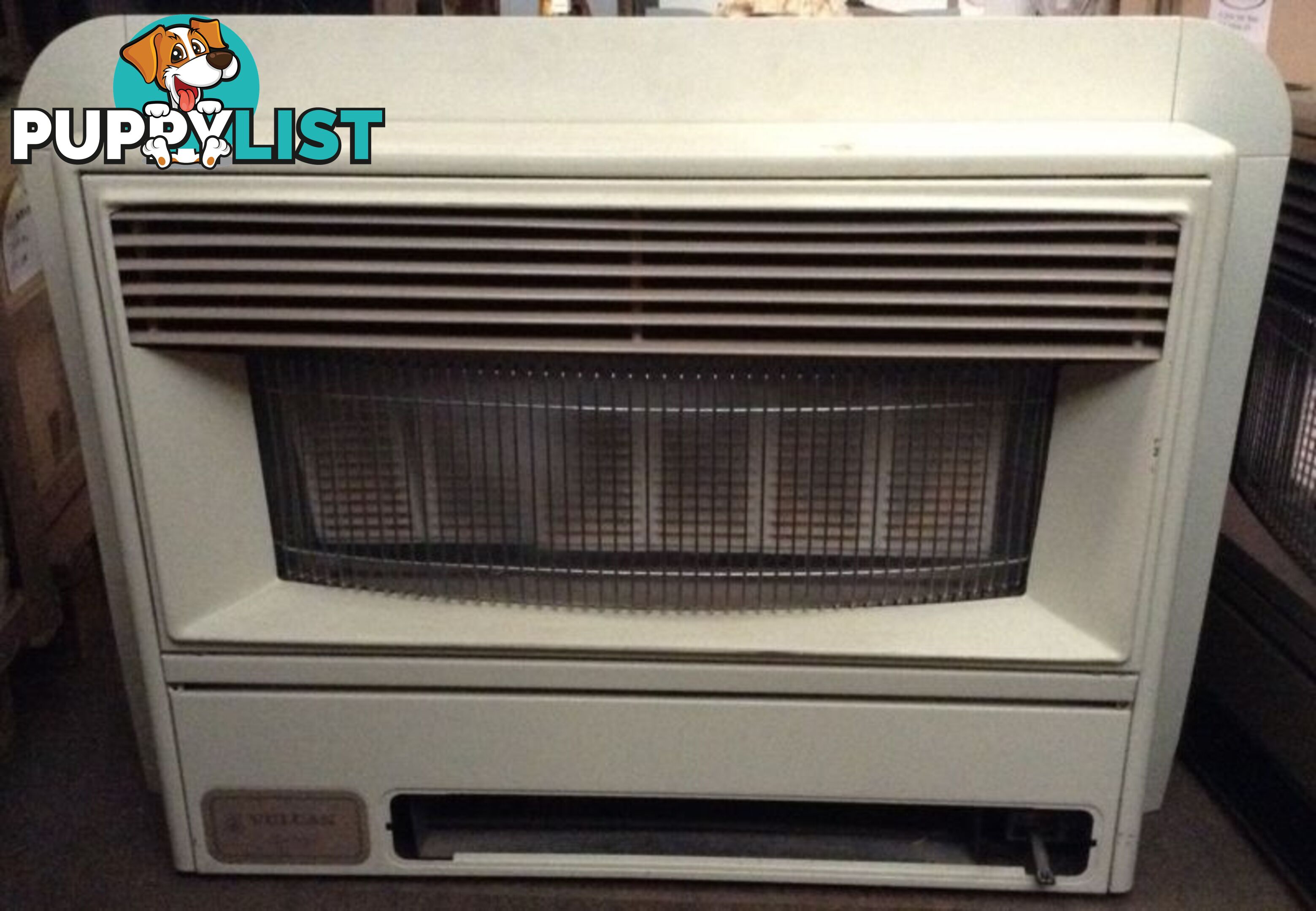 Vulcan Heritage Series Natural Gas Inbuilt Space Heater