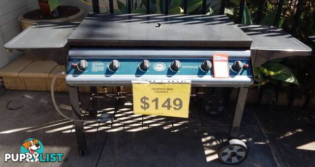 ACKAROO BBQ GAS 6 BURNER