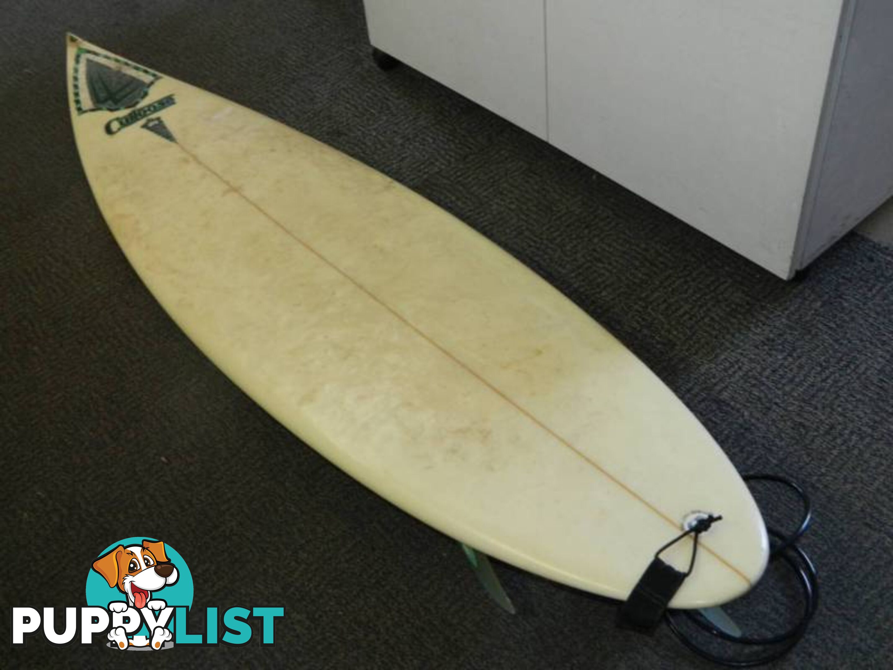 1.8m Cutloose Surfboard hand made by Jeff Hardick