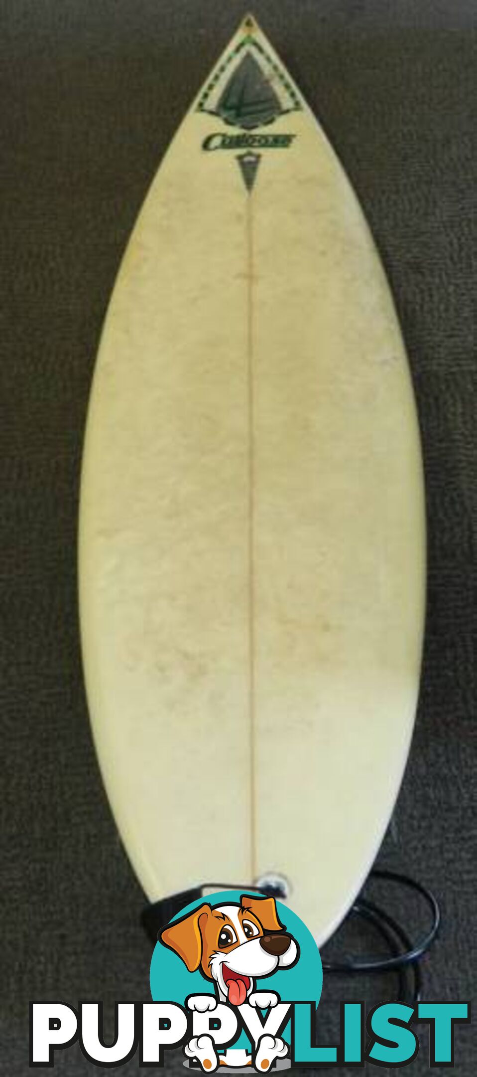 1.8m Cutloose Surfboard hand made by Jeff Hardick