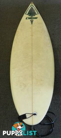 1.8m Cutloose Surfboard hand made by Jeff Hardick