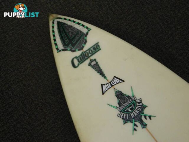 1.8m Cutloose Surfboard hand made by Jeff Hardick