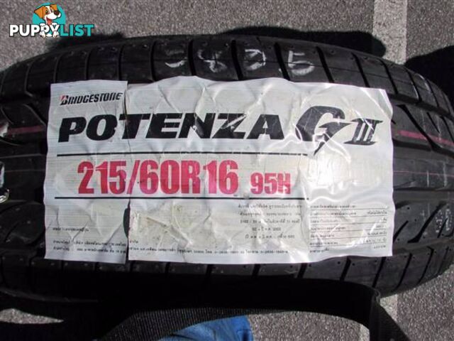 Bridgestone Potenza G III 215/60R16 Single Tyre Brand New !!!