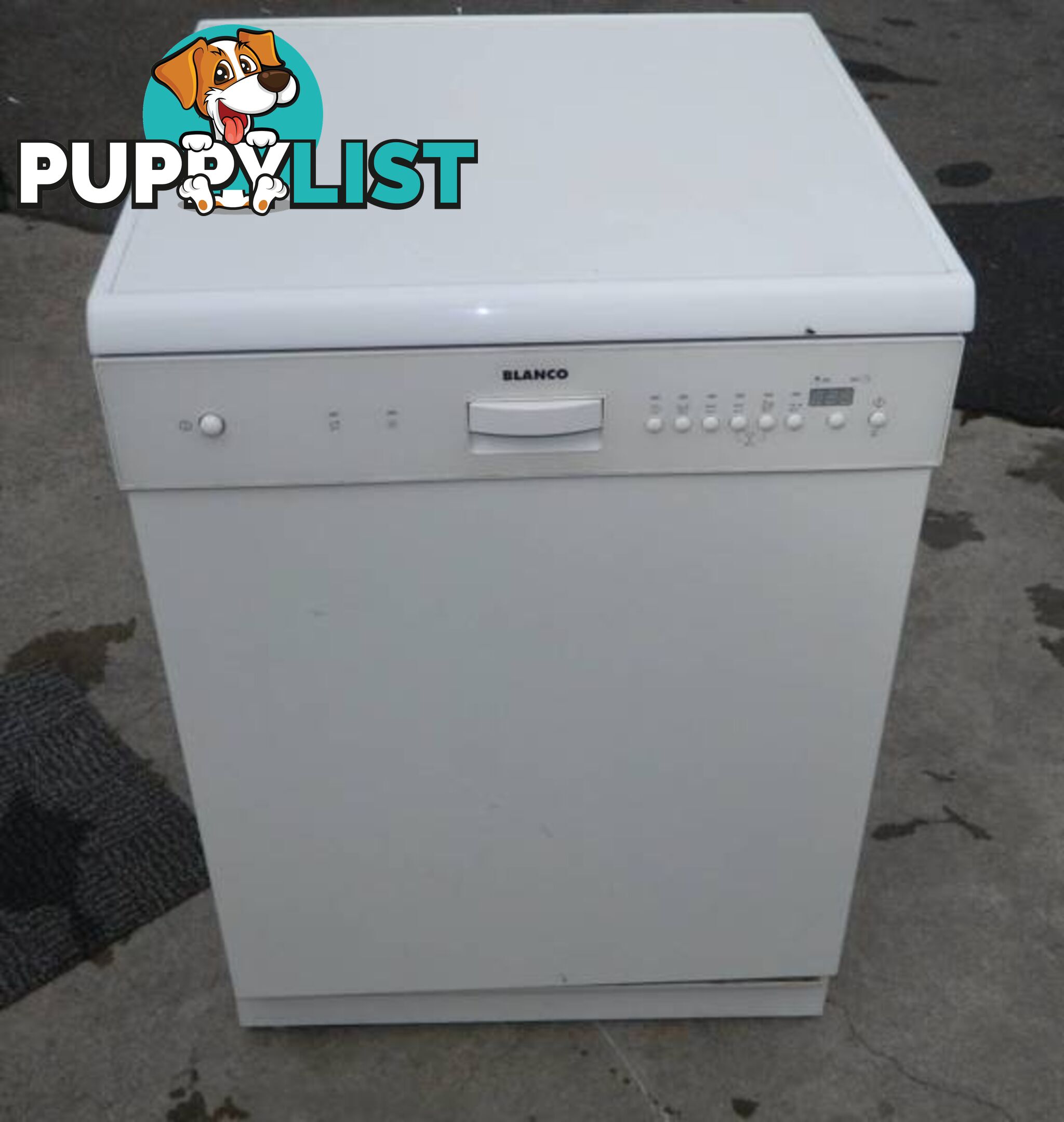 Stylish Blanco BFD6W6 Semi Integrated Dishwasher