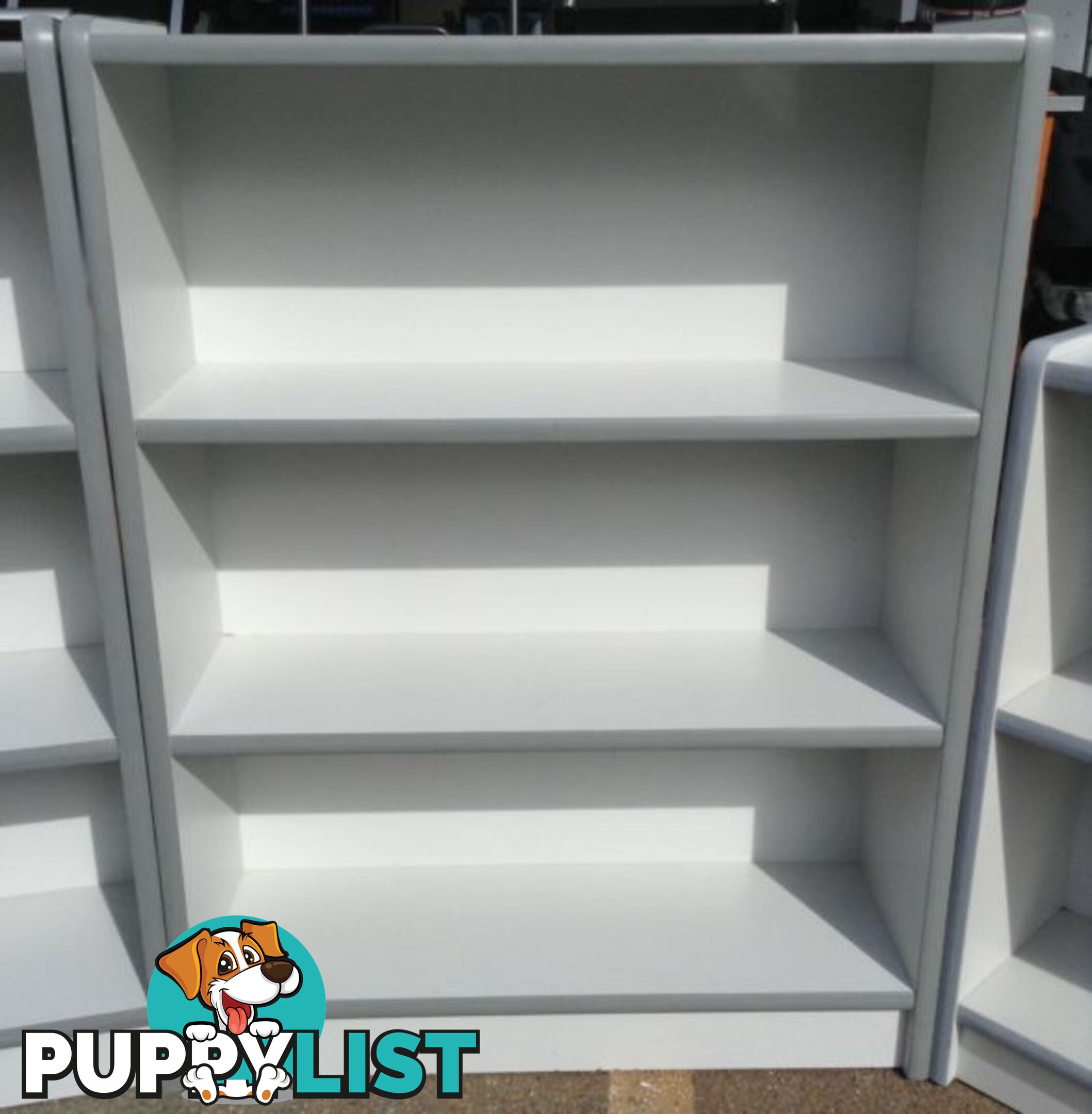 White Wooden Bookshelf Bookcase Several Available