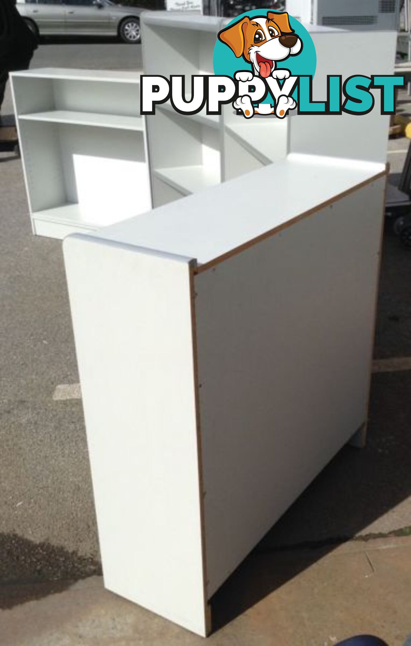 White Wooden Bookshelf Bookcase Several Available