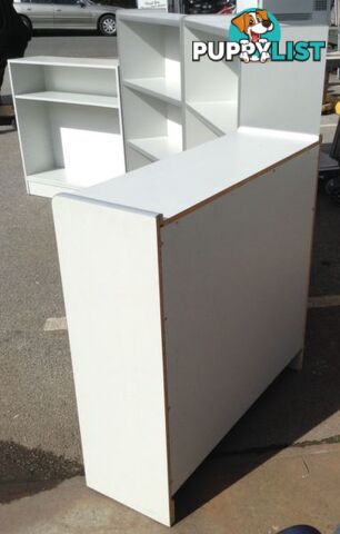 White Wooden Bookshelf Bookcase Several Available